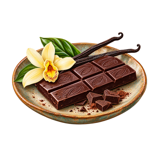 Mahorais Tree-to-Bar Chocolate sticker illustration