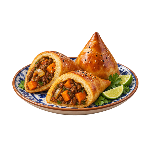 Mahorais Meat Brioche Cones sticker illustration