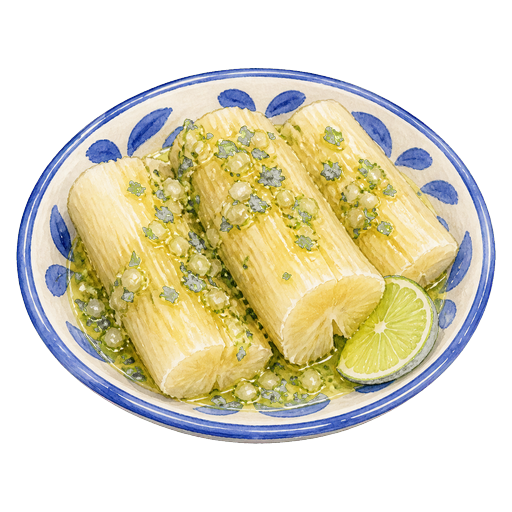 Yuca con Mojo sticker illustration