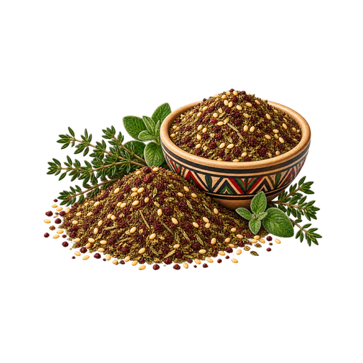 Za’atar sticker illustration