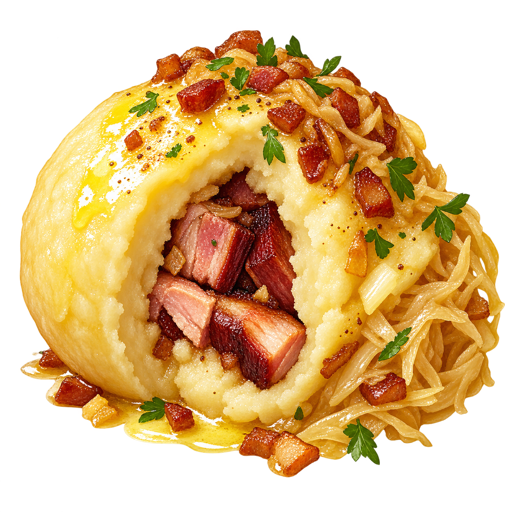 Orava Potato Balls sticker illustration