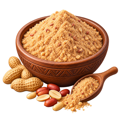 Groundnut Powder sticker illustration
