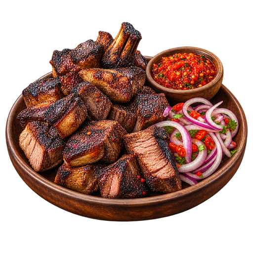Roasted Meat sticker illustration