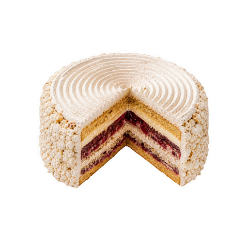 Zuger Kirschtorte sticker illustration