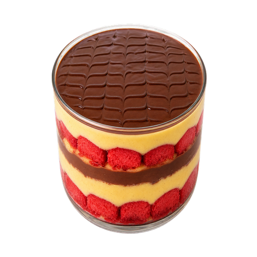 Zuppa Inglese sticker illustration