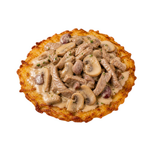 Zurich-Style Veal sticker illustration