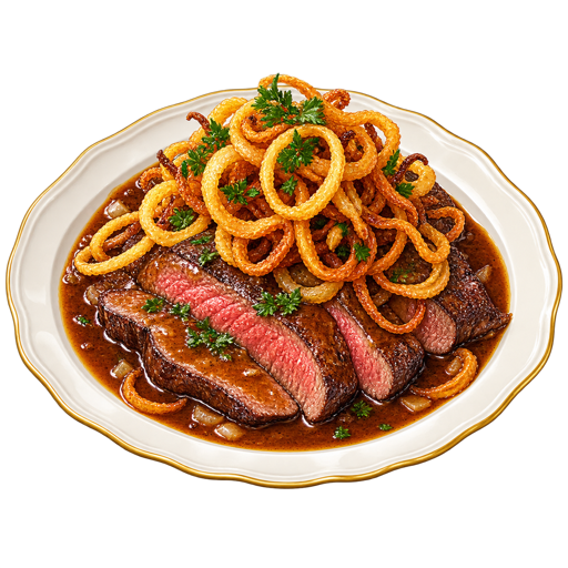 Onion Roast Beef sticker illustration